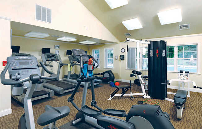 Gym at The Apartments at Owings Run, Owings Mills
