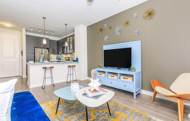 a room full of furniture