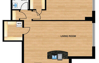 1 bed, 1 bath, 715 sqft, $2,695, Unit 0313