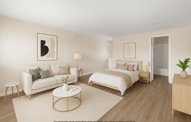 Studio, 1 bath, 450 sqft, $1,650, Unit 23