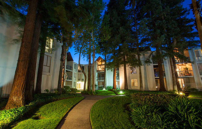 Twilight View Of Building at Castlewood, Walnut Creek, 94596