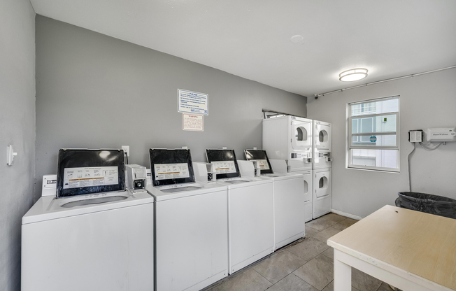 Experience the convenience of a fully-equipped laundry room designed for your comfort.