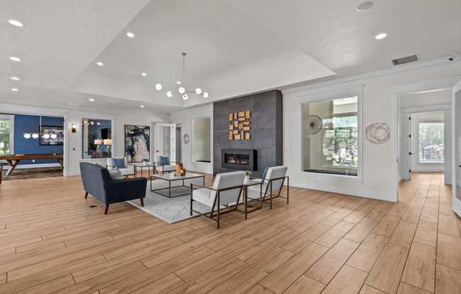 The Crossings at Chapel Hill Apartments in Pasco, Washington Clubhouse Lounge