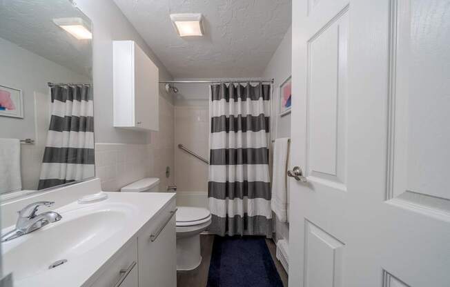 Updated Bathroom at Rosemont Square Apartments in Randolph, MA 02368