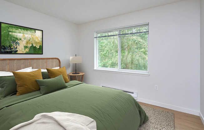 Bedroom with Hard Surface Flooring
