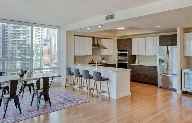 Open layout penthouses at The Martin, 98121, WA