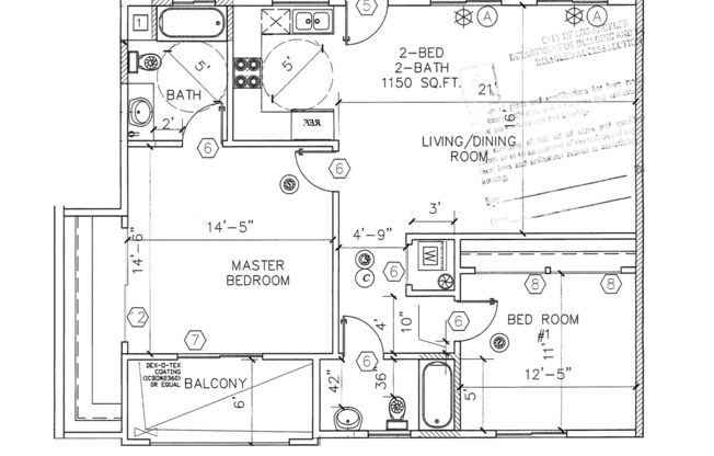 2 beds, 2 baths, 1,150 sqft, $2,775, Unit 309