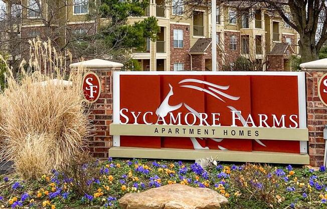 Sycamore Farms - Outdoor building sinage - Weidner