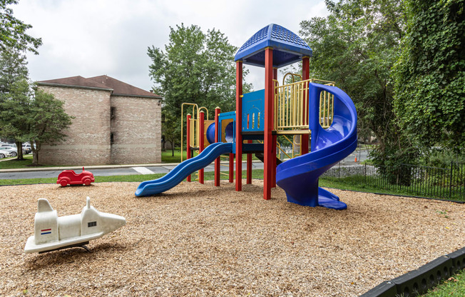 New playground  at Brittany Apartments, Maryland