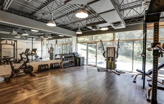 Two Level Fitness Center at The Boulevard, Roeland Park