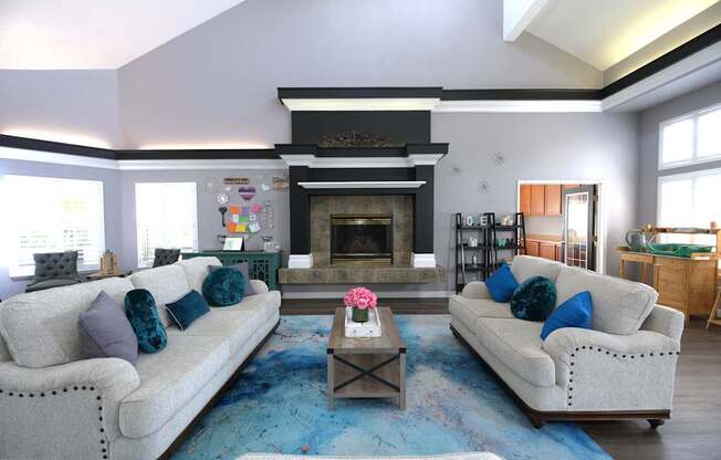 Canterbury Downs clubhouse fireside lounge