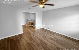 3 beds, 1 bath, 1,210 sqft, $1,350, Unit 6534 Myrtle St  Unit A