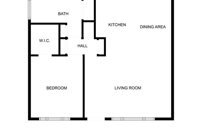 1 bed, 1 bath, 710 sqft, $995, Unit Unit 3