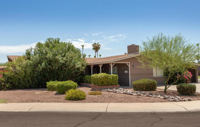 GORGEOUS 4 BEDROOM, 2 BATH TEMPE HOME ON CORNER LOT WITH DIVING POOL!