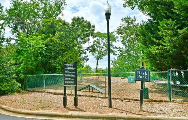 Bark Park at Braxton Woods Lake, Greenville, SC 29607
