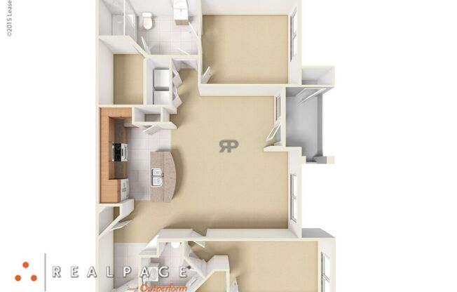 2 beds, 2 baths, 1,129 sqft, $1,899