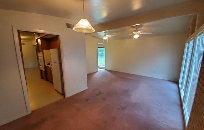 College Station, 3 bedroom / 2 bath house with carport.