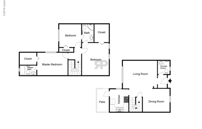 2 beds, 1 bath, 1,377 sqft, $1,435