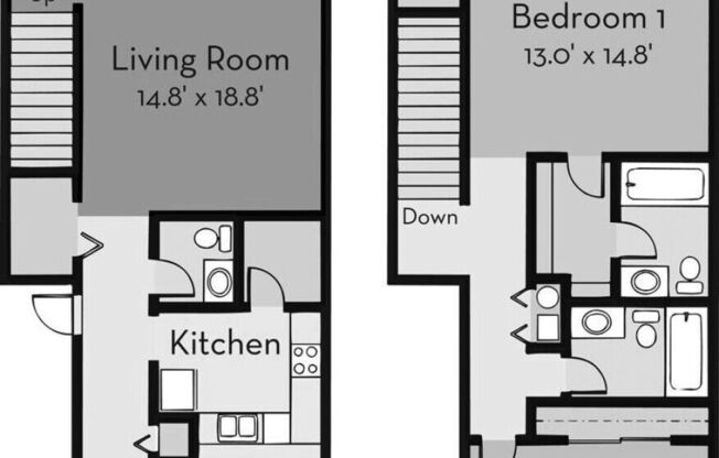 2 beds, 2.5 baths, 1,400 sqft, $2,250