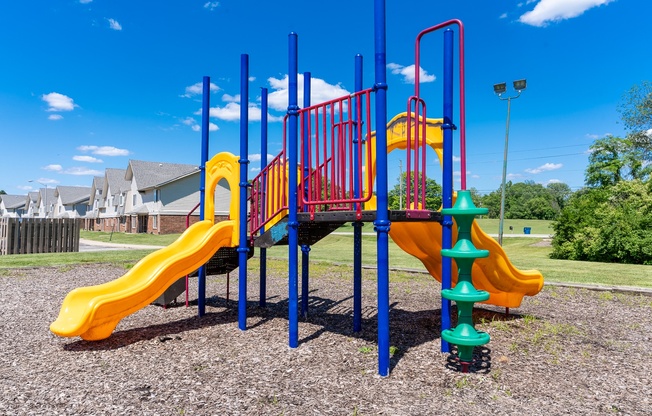 the playground at the preserve