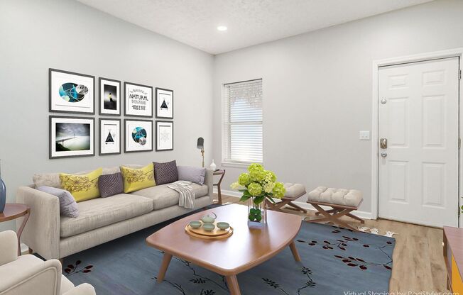 Available Now!!! Newly Renovated Merion Village 1 Bedroom Townhome with Fenced in Yard