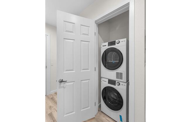a microwave oven sitting on top of a door