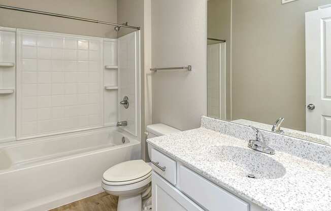 Bathroom at Legacy Commons Apartments in Omaha, NE