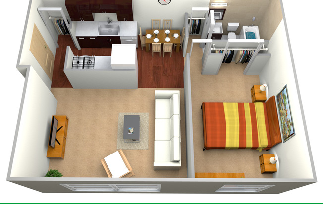 1 bed, 1 bath, 730 sqft, $1,175, Unit 485-102