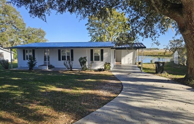 Breathtaking Lakefront 3-Bed, 2-Bath Home with Extensive Upgrades – NO HOA!