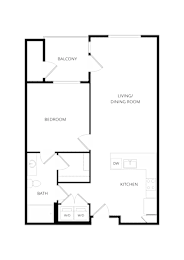 1 bed, 1 bath, 768 sqft, $1,465