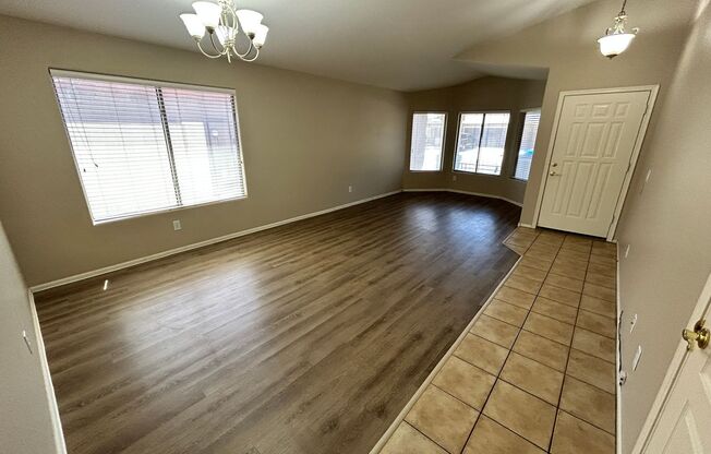 Warm, Inviting 3 Bed / 2bath Home in Canyon Trails with new Paint and Flooring!!!