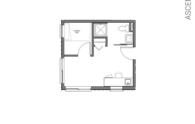 1 bed, 1 bath, 350 sqft, $1,025, Unit 328