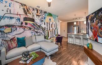 Spacious Studio, One, and Two Bedroom Apartments at The Exchange Luxury Apartments in St. Petersburg, FL