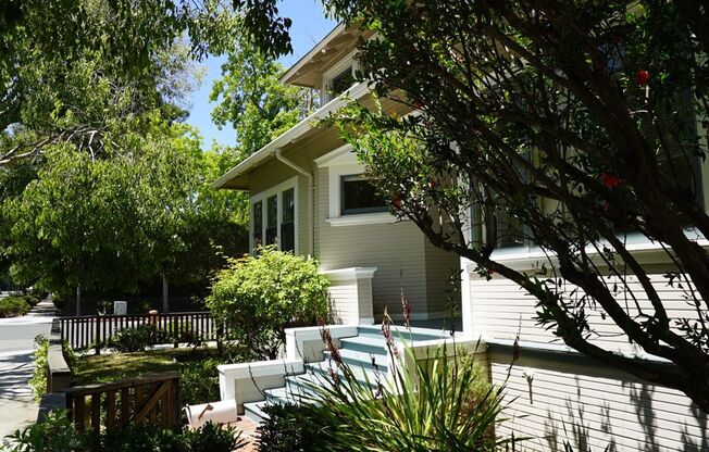 Charming Craftsman Style Home for Rent in Walking Distance to Downtown Palo Alto