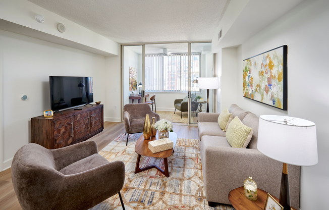 Modern living starts here. Our newly renovated apartments now feature stainless steel appliances and wood-style vinyl plank flooring to complement custom cabinetry and granite countertops along with updated lighting and other fixtures.