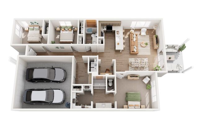 3 beds, 2 baths, 1,509 sqft, $2,750, Unit 25