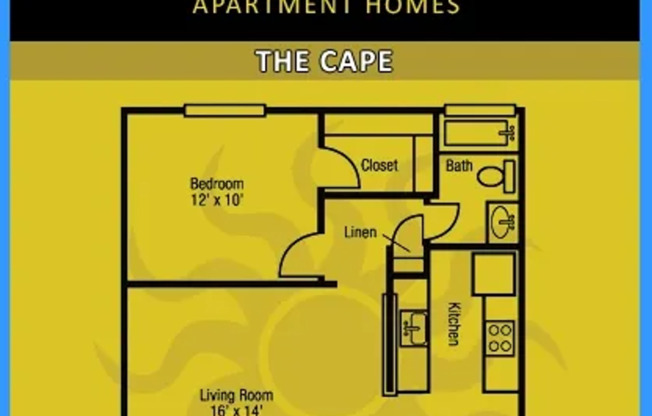 1 bed, 1 bath, 660 sqft, $2,120, Unit 67-102