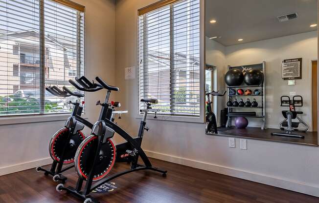 Stationary bikes