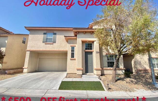 ***HOLIDAY SPECIAL -$500 OFF First months Rent if moved in  2 weeks!!! ***ADORABLE 3 BEDROOM 2.5 BATHROOM 2 STORY HOME