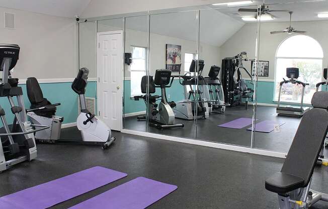 Fitness Center at Flint Lake Apartments in Myrtle Beach SC