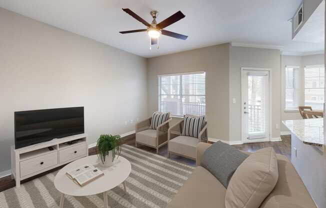 Variety of open floor plan luxury apartments at Eagle Mountain Lake!