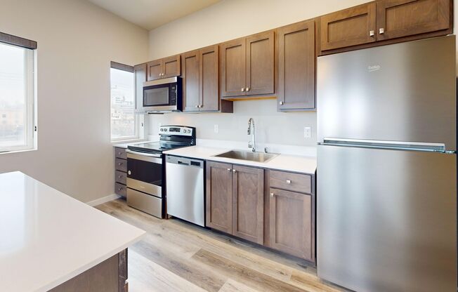 Studio, 1 bath, 582 sqft, $1,625, Unit 6-C