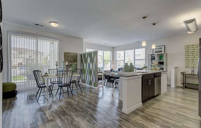 Large Living Spaces at Westlink at Oak Station Apartments in Lakewood, CO