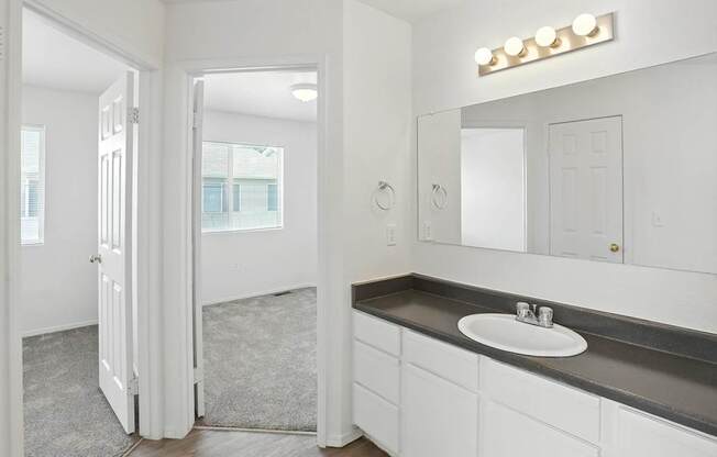 Vanity Lights at Oakstone Apartments, Clearfield, Utah