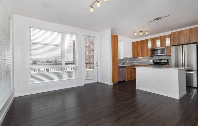 Living Room with Hard Surface Flooring