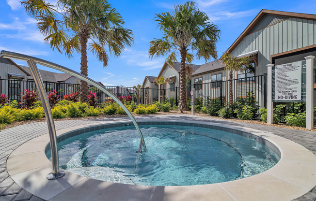 The Hot Tub Is Open To Residents at Canter, Ocala, FL, Florida