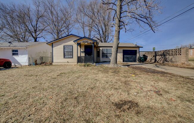 Updated 3 Bedroom 1 Bath Sapulpa!