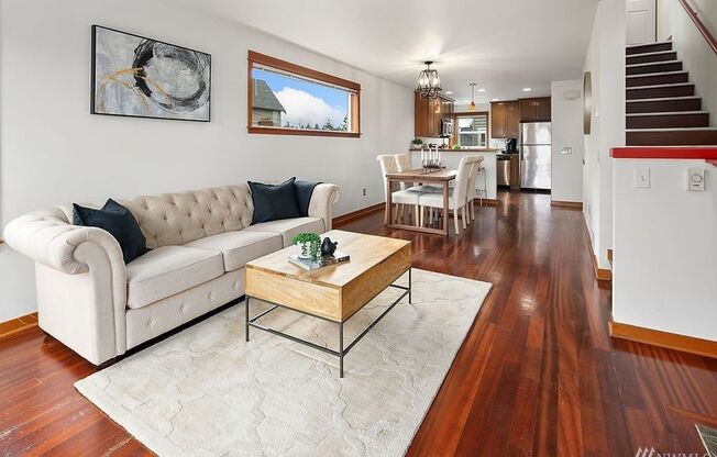 3 bedroom / 2.5 bathroom townhome in West Seattle's Highland Park.