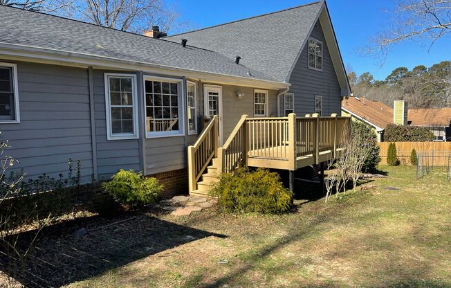 Bedroom on Main in Waterton Subdivision, Grayson High School