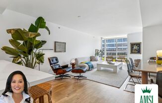 1BR + Den/1BA W/ Deck +Parking & Storage @ The Radiance in Mission Bay! AMSI